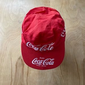 Vintage 1995 tour de france official sponsor Coke souvenir cap